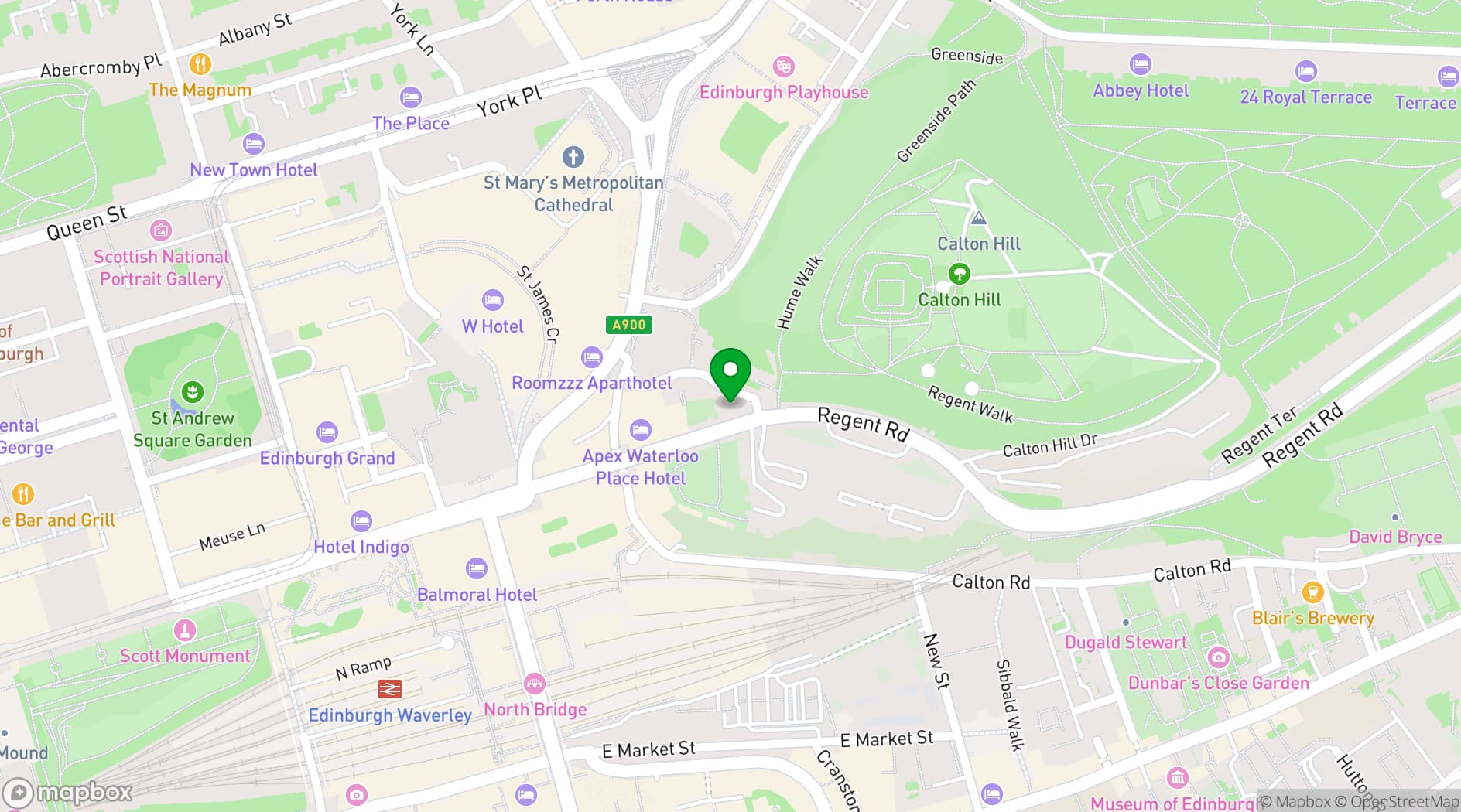 Map showing Howies Restaurants