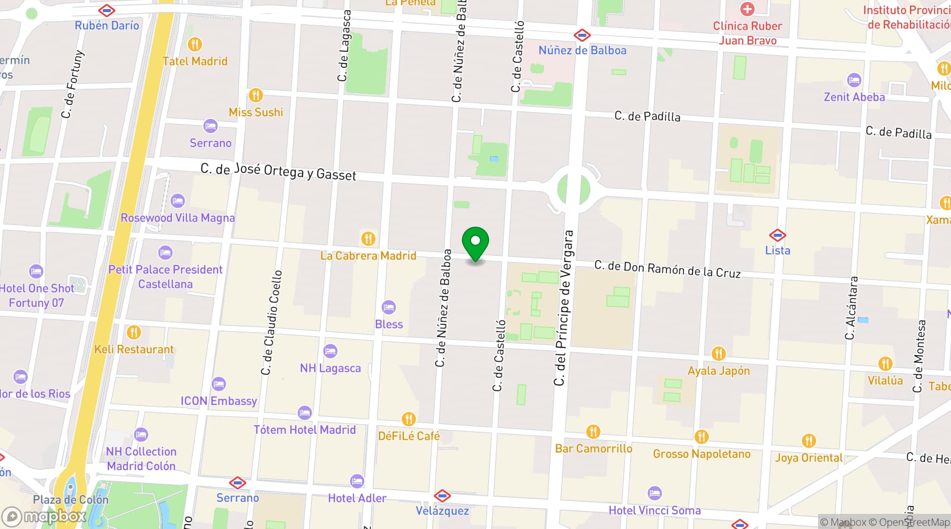 Map showing LOOM Events