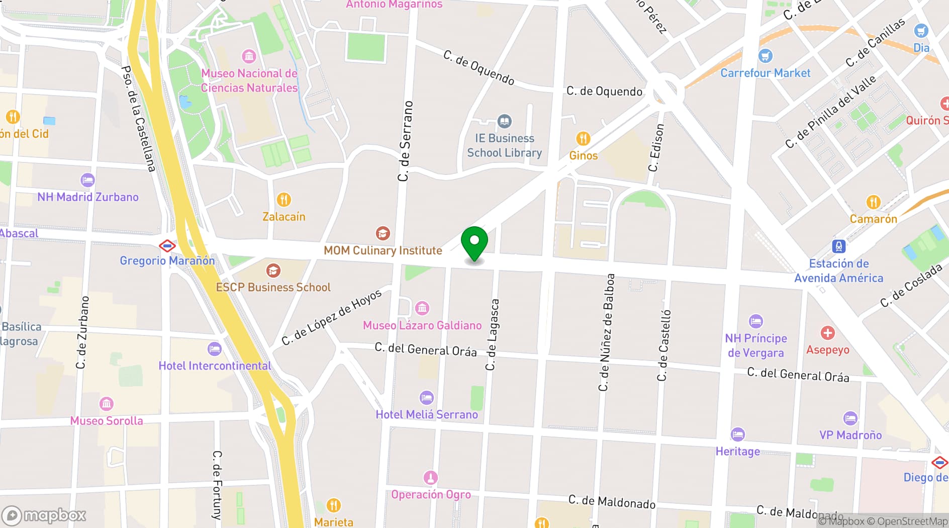 Map showing Aticco