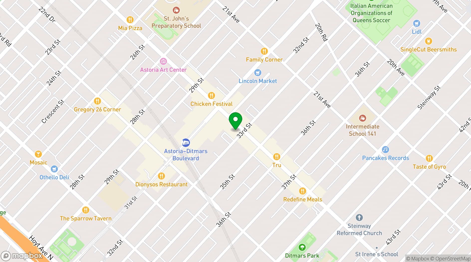 Map showing The Last Word