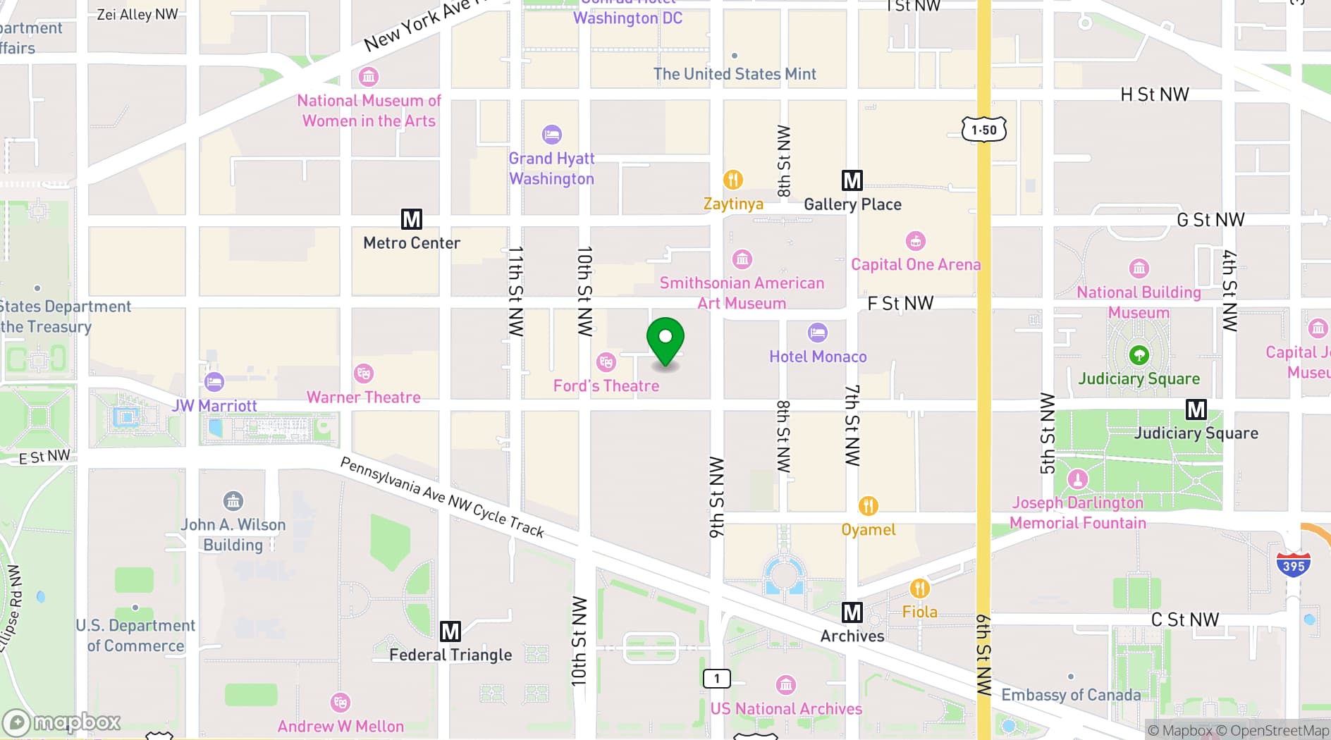 Map showing Asia Nine Bar & Lounge
