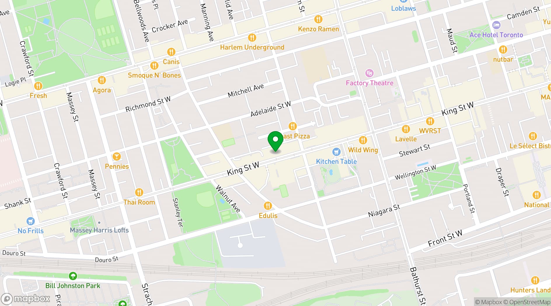 Map showing Level Up