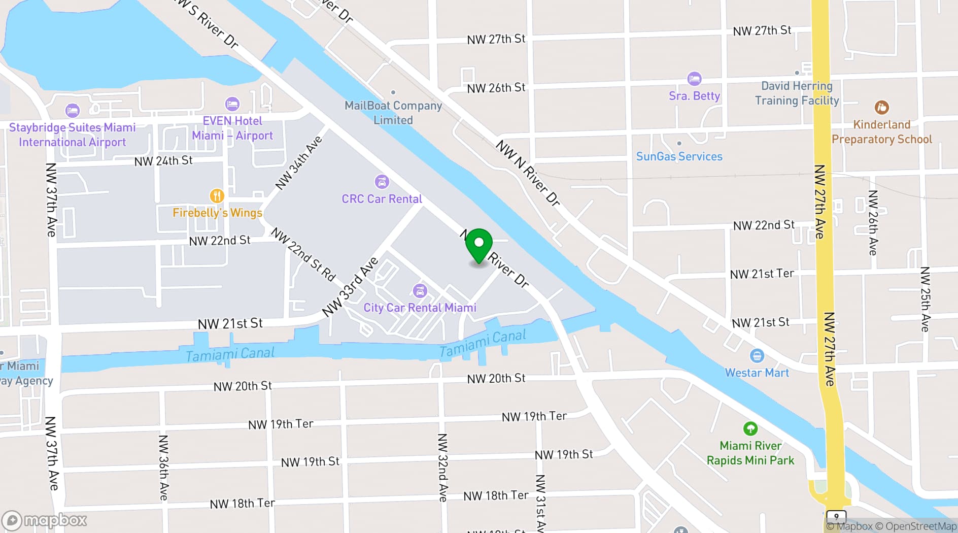 Map showing Feeling Yachty