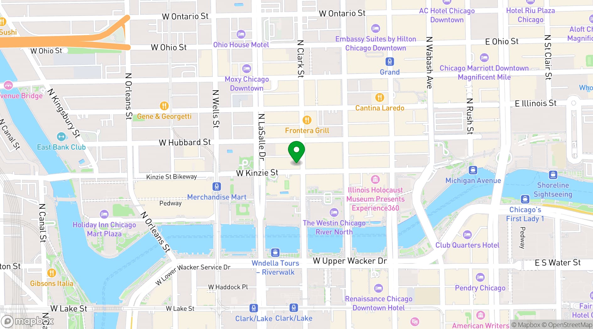Map showing The Smith