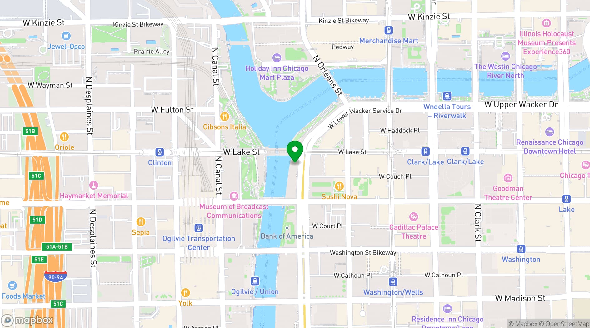 Map showing Beatnik On The River
