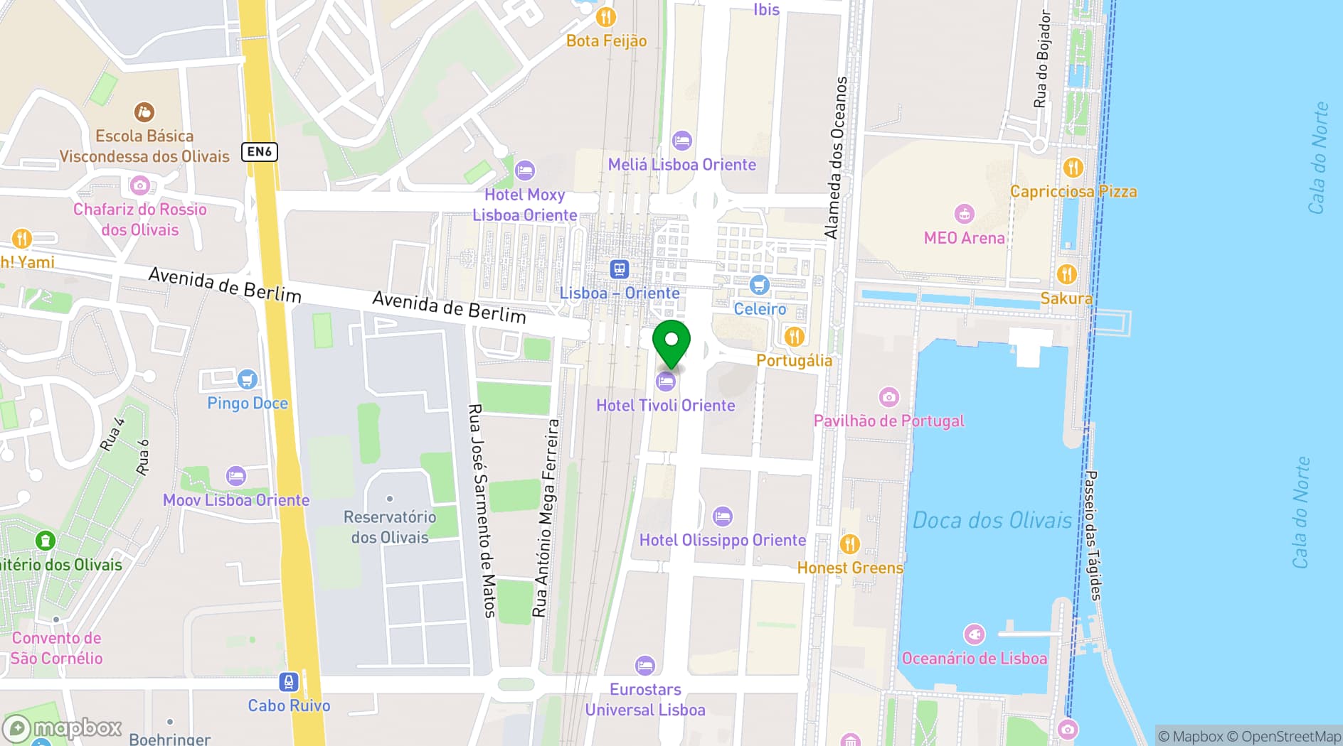 Map showing Guilty by Olivier