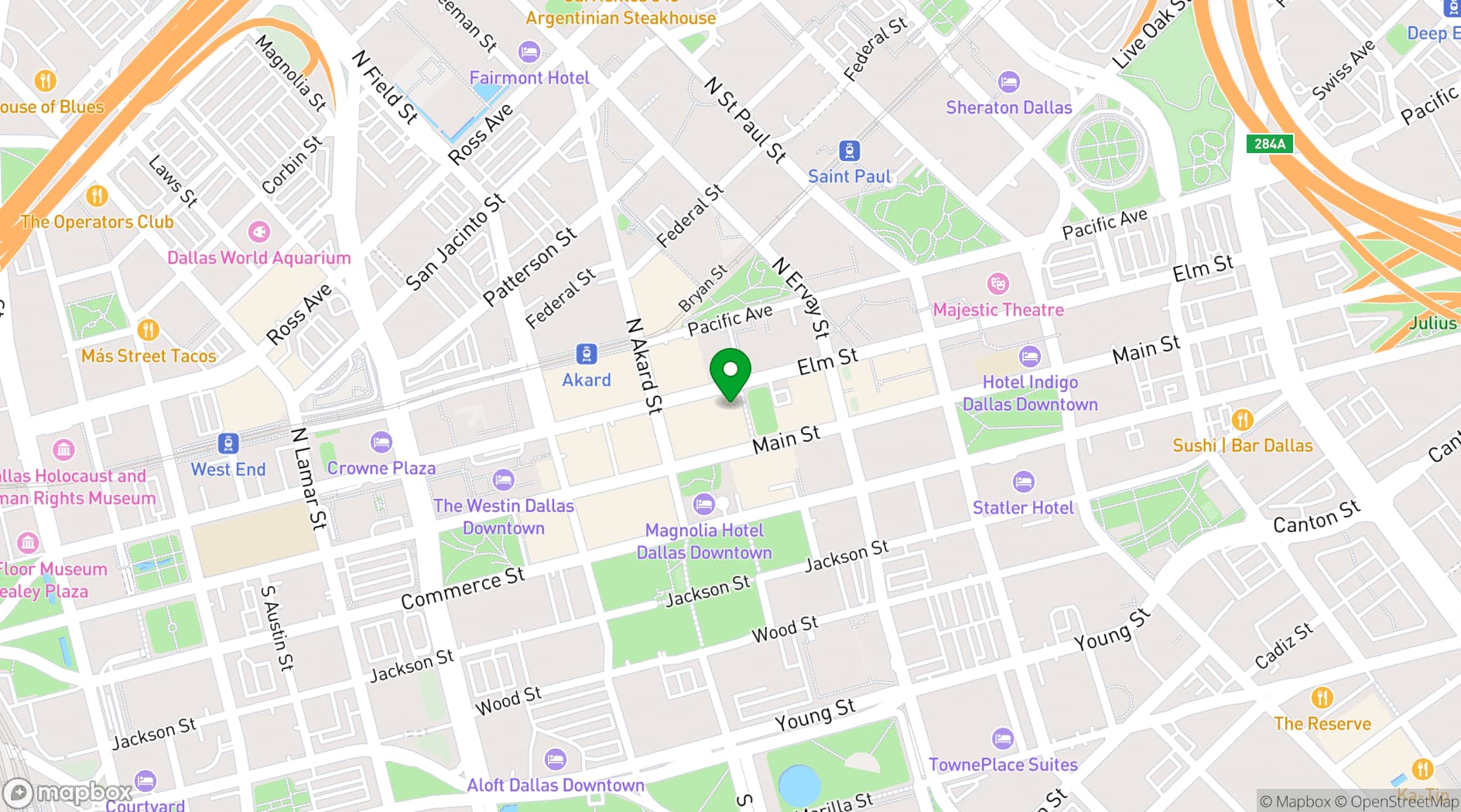 Map showing Campisi's