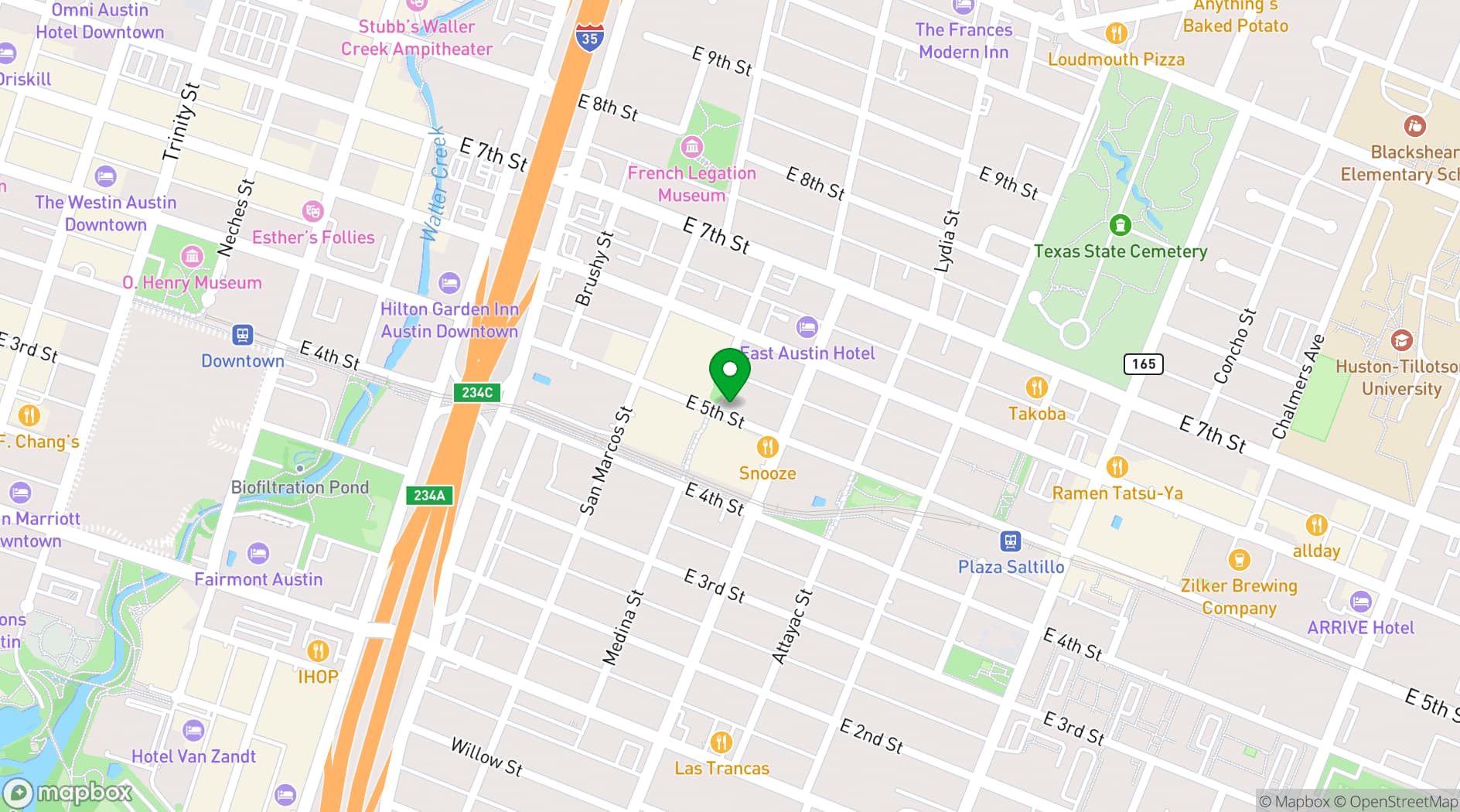 Map showing Fair Market