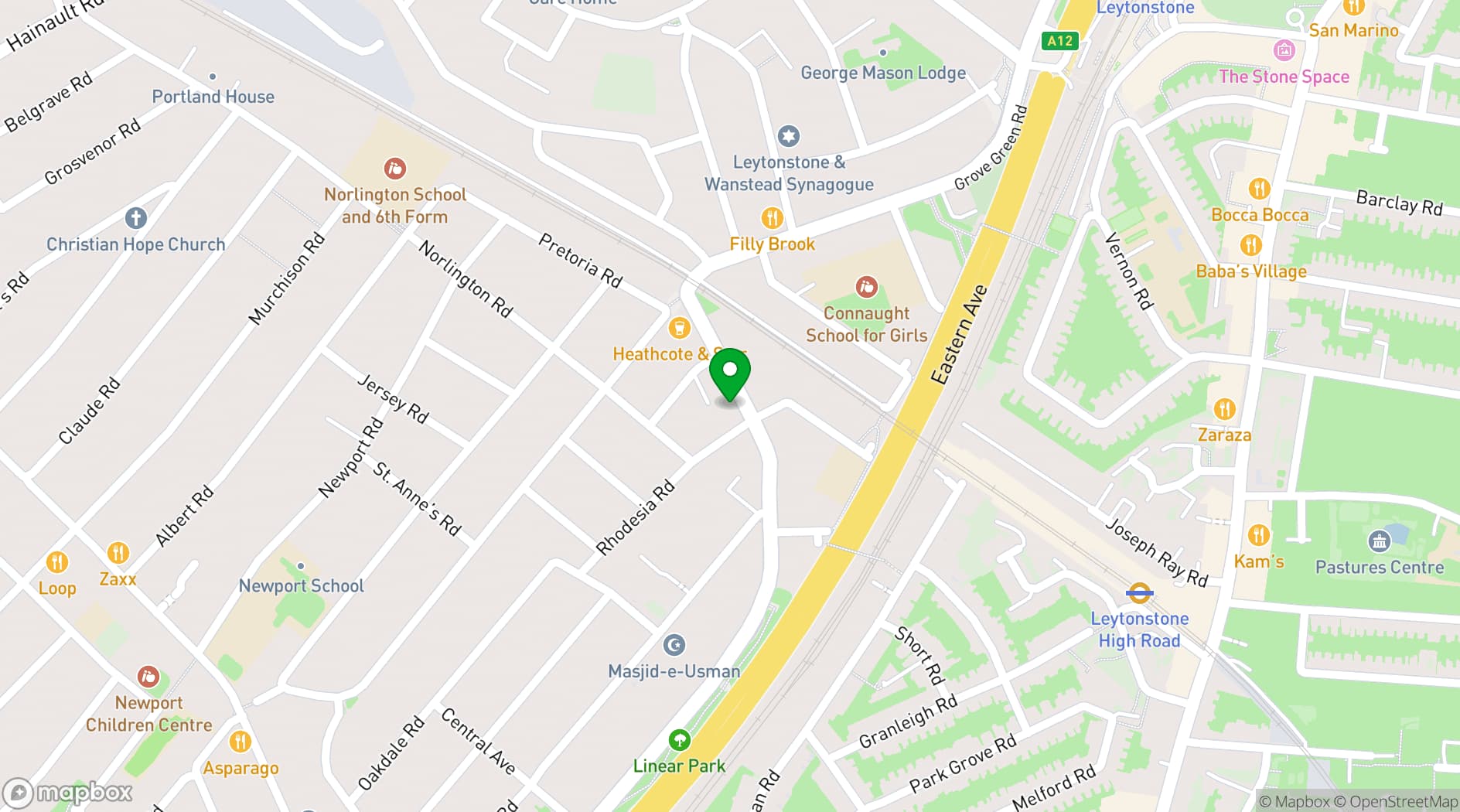 Map showing Heathcote & Star