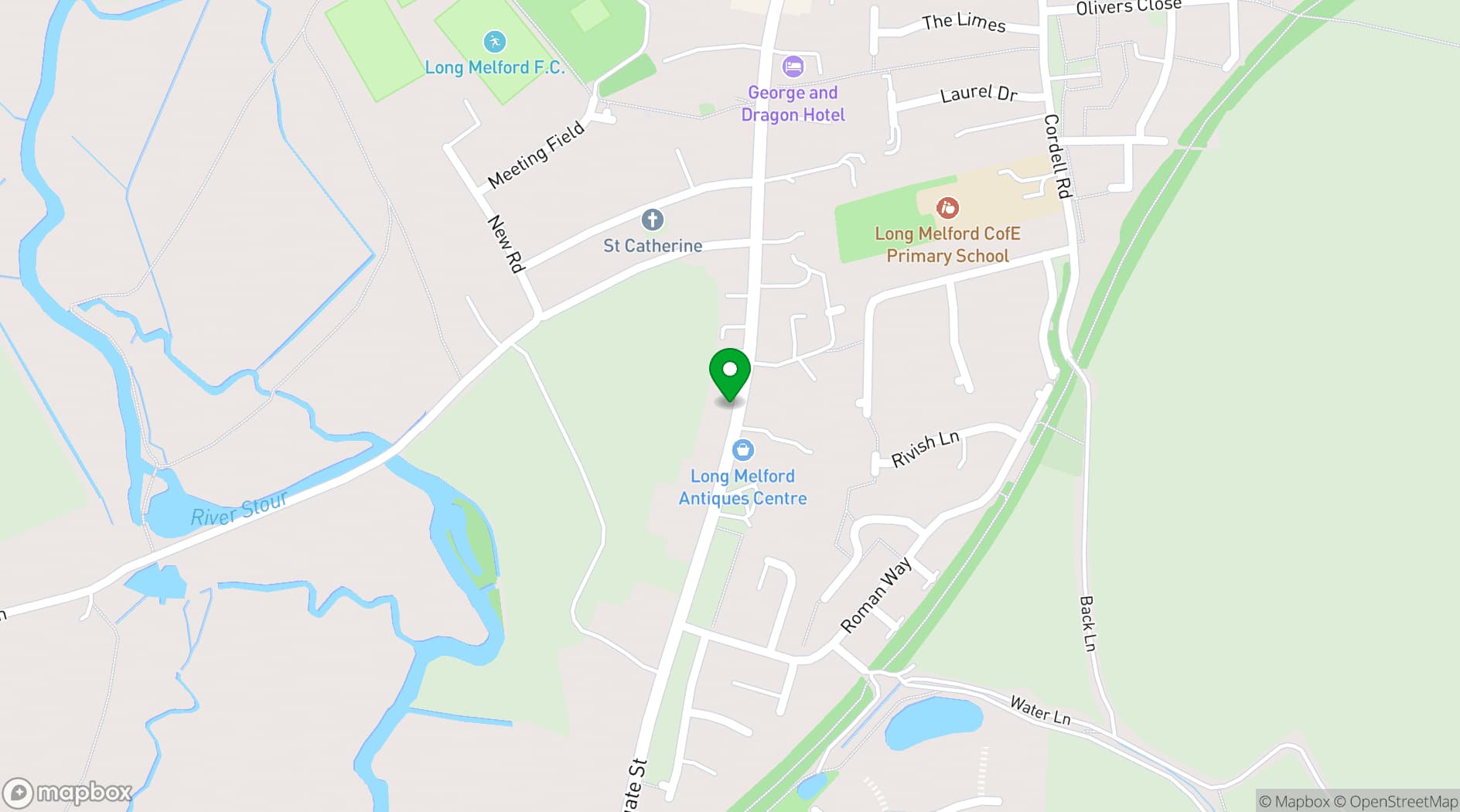 Map showing Breakout