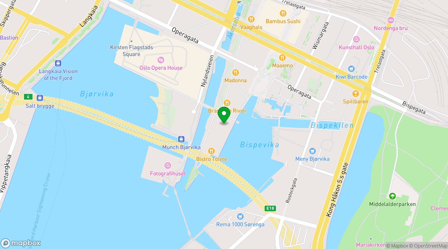 Map showing MUNCH