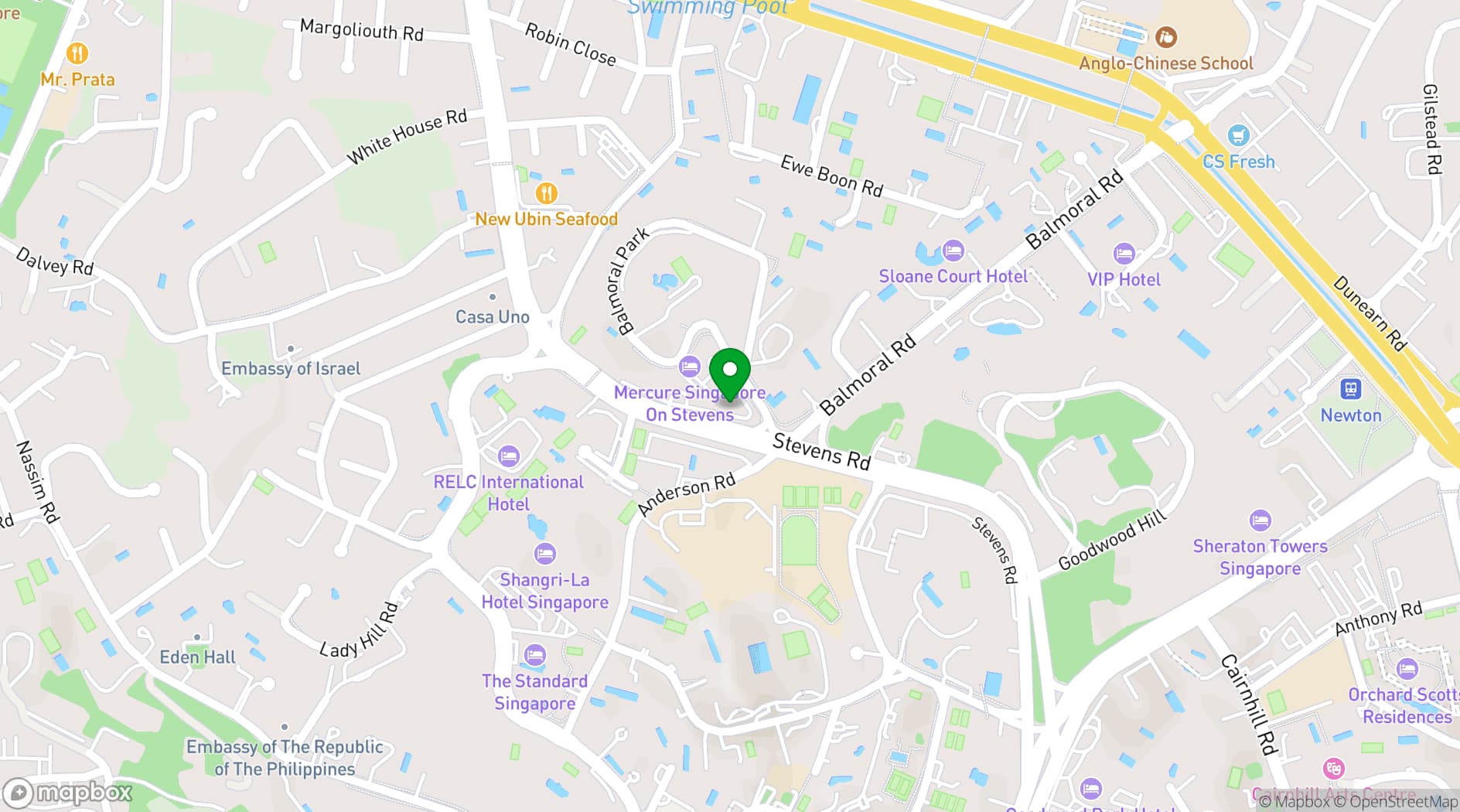 Map showing Anggun by Mastura