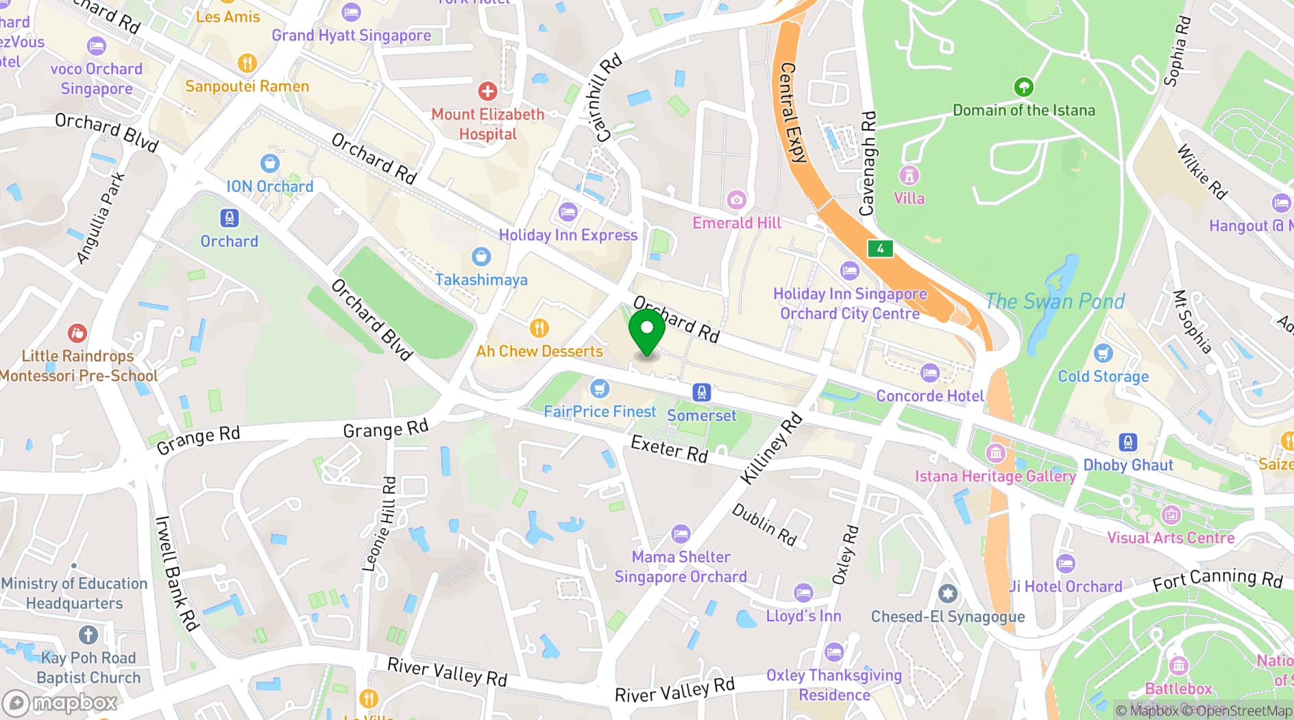 Map showing Bedrock