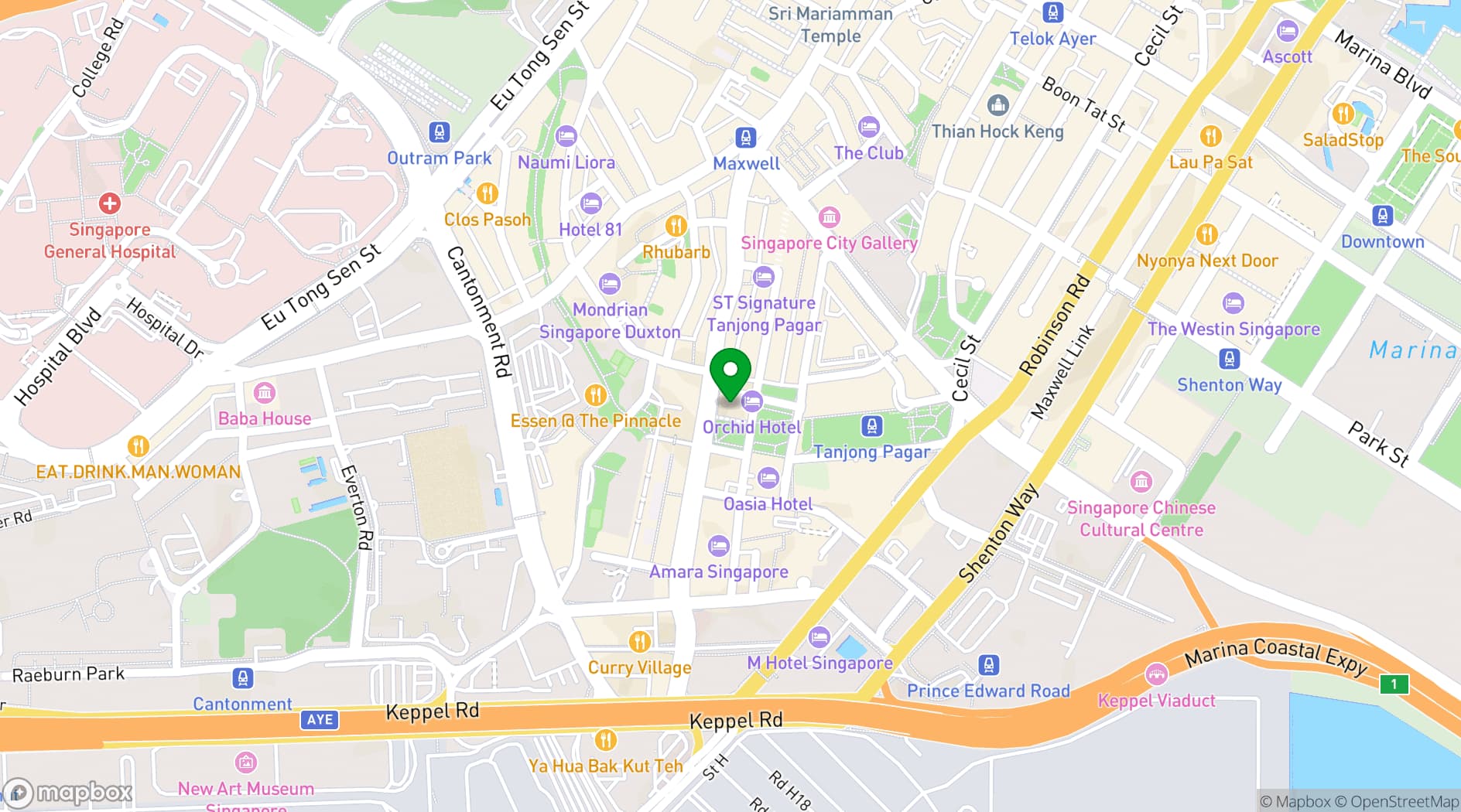 Map showing Ya Ge