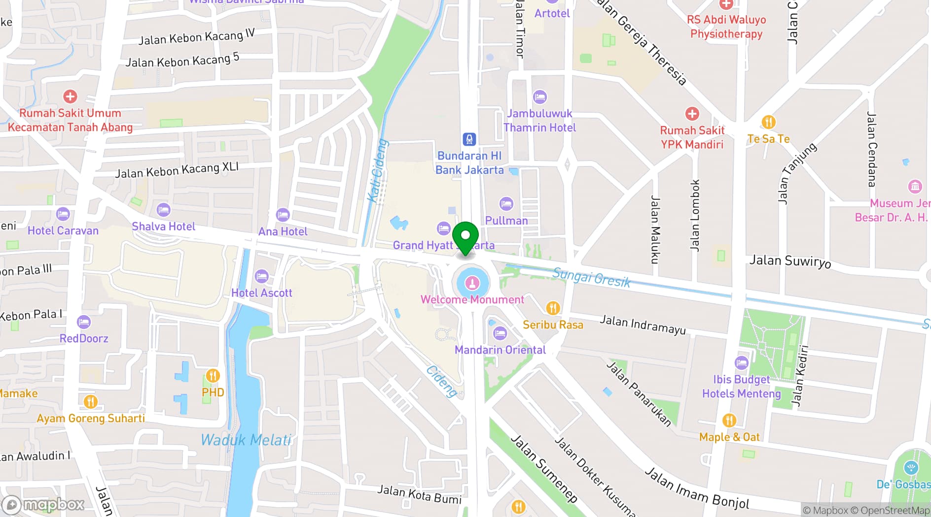 Map showing Saine Daise