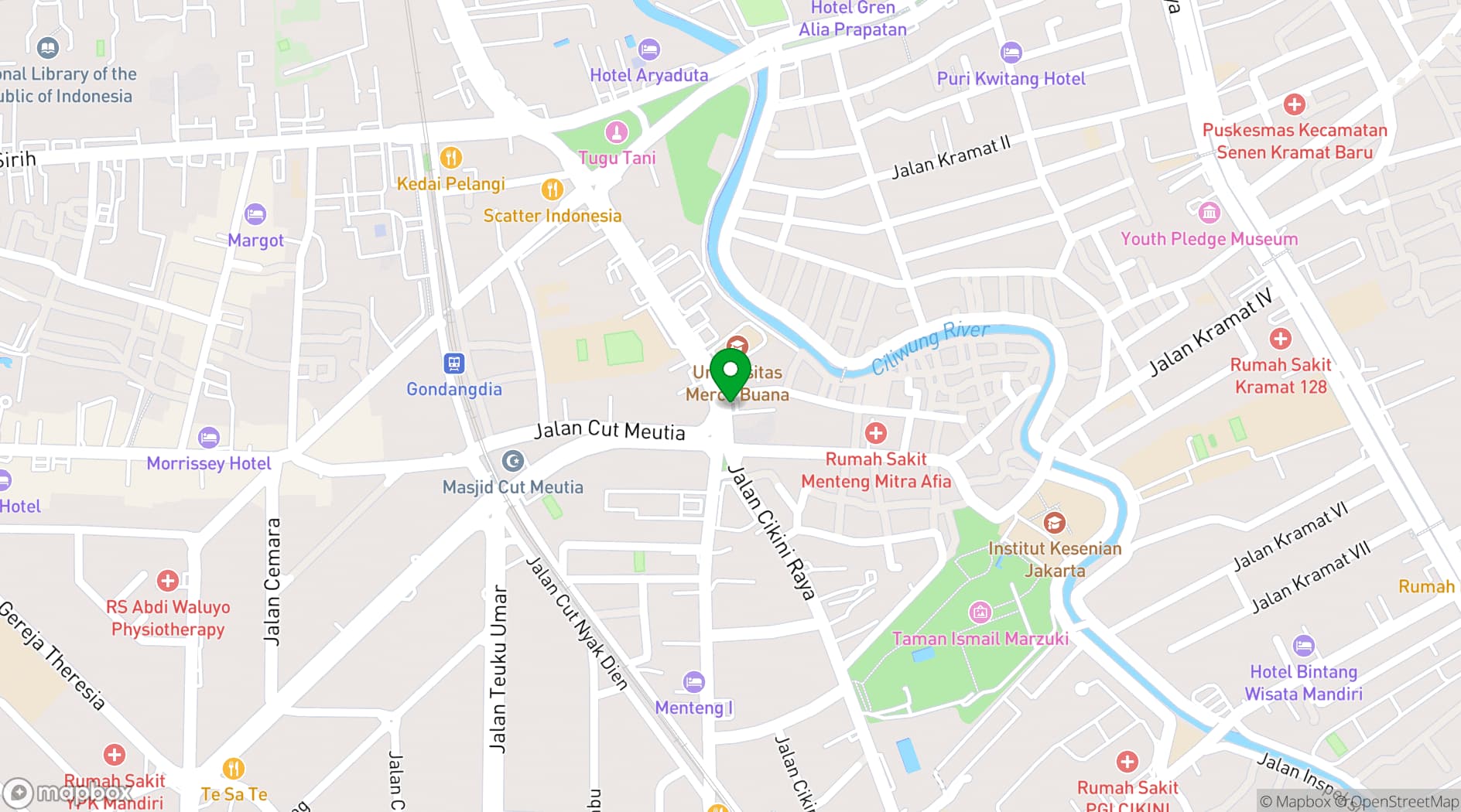 Map showing My Horison