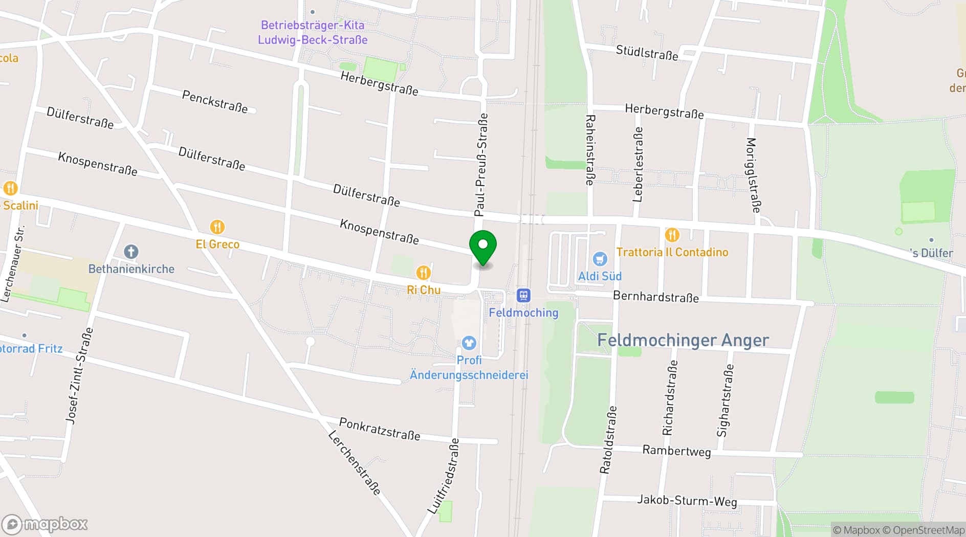 Map showing Abasto Hotels