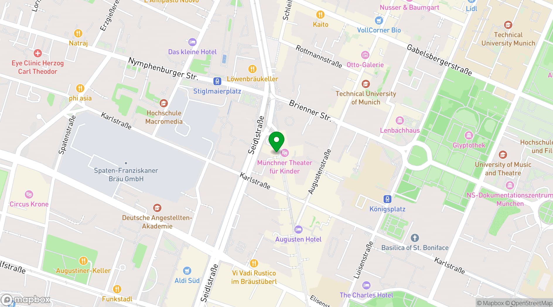 Map showing Ruby Lilly