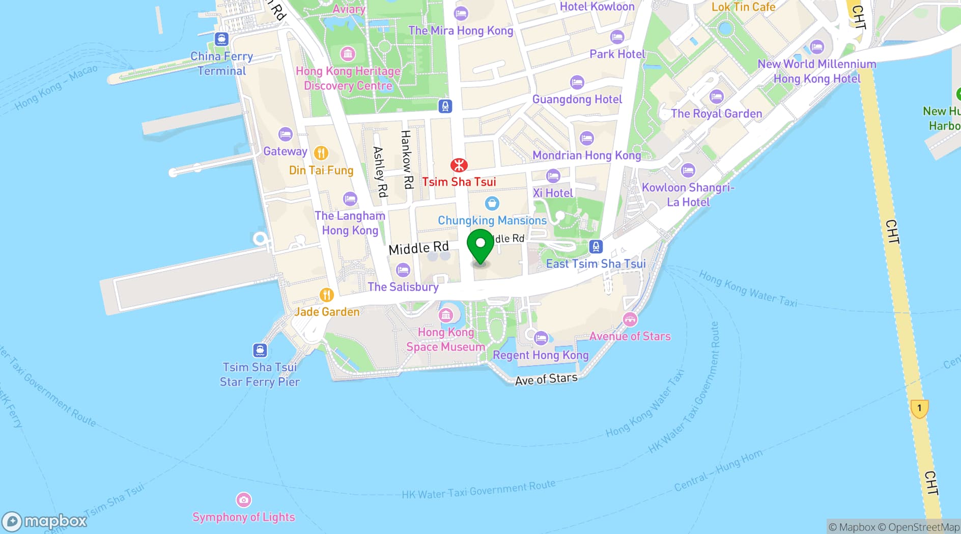 Map showing Unkai Japanese Cuisine