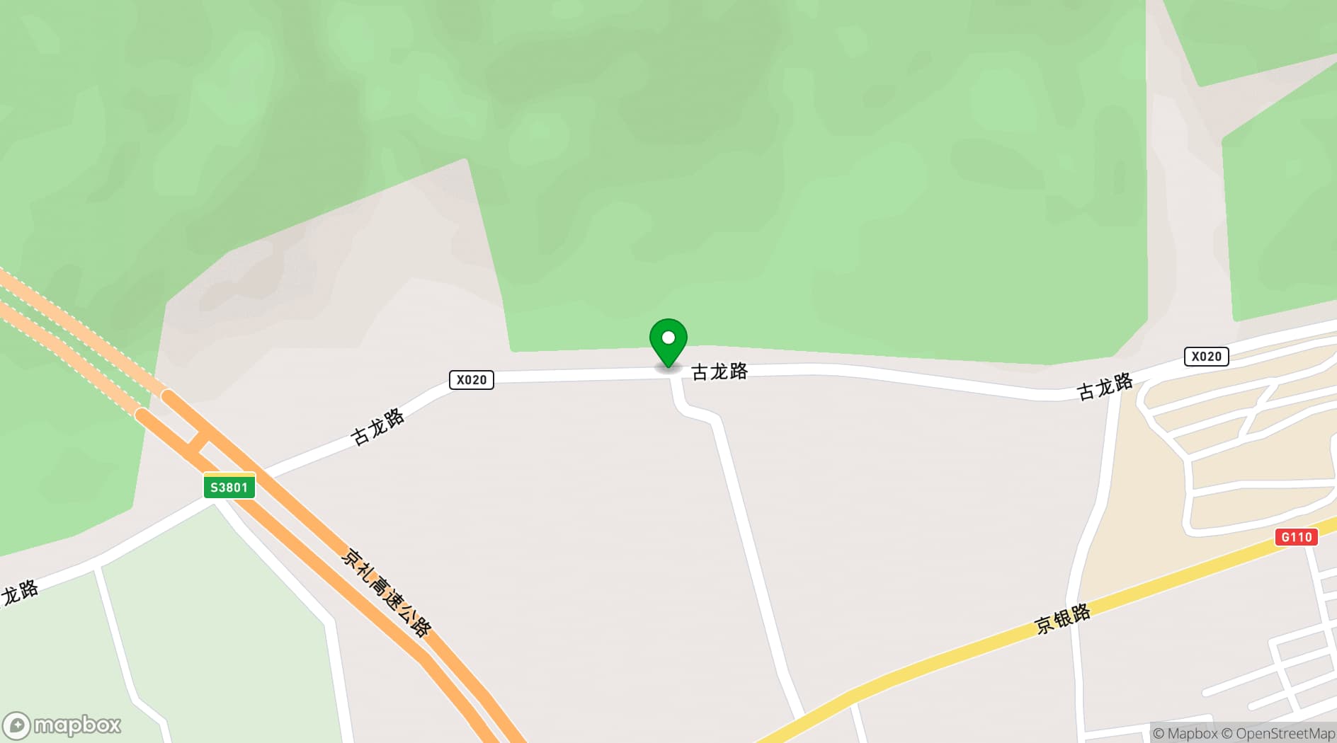 Map showing Sihai International Hotel