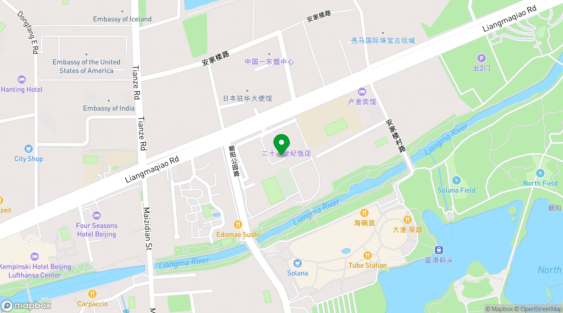 Map showing Mio