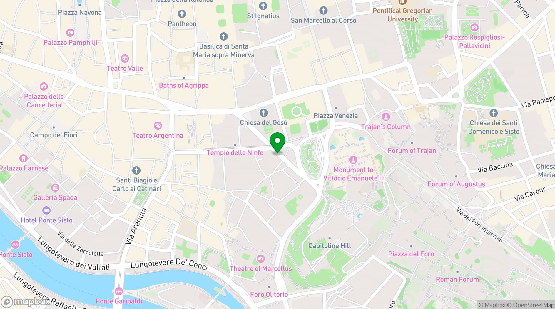 Map showing Otium Hotel