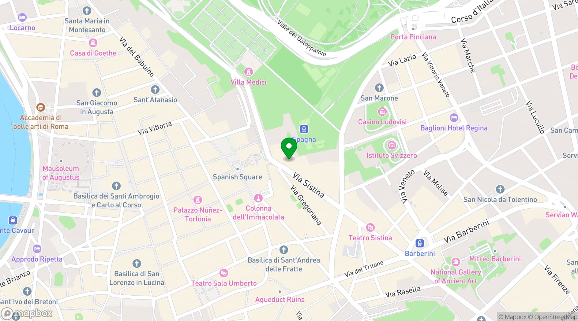 Map showing Imàgo