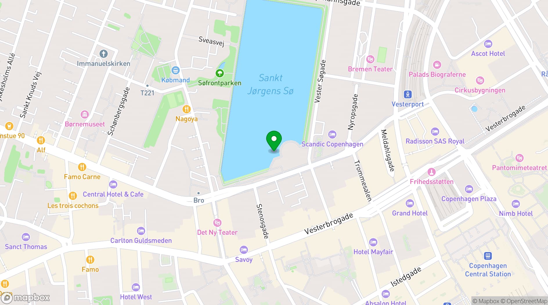 Map showing Innovation House