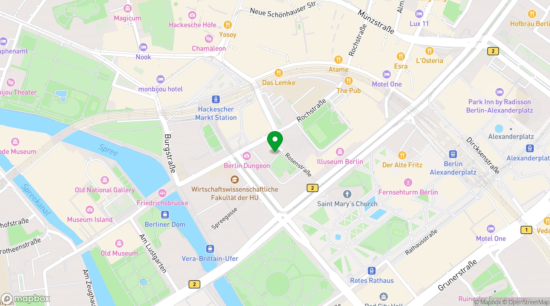Map showing Classik Business Space