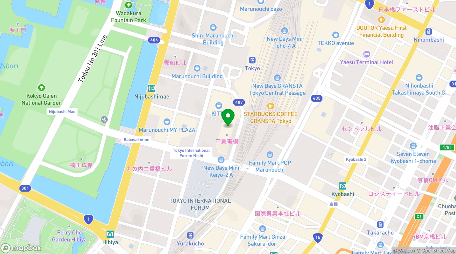 Map showing COTTON CLUB