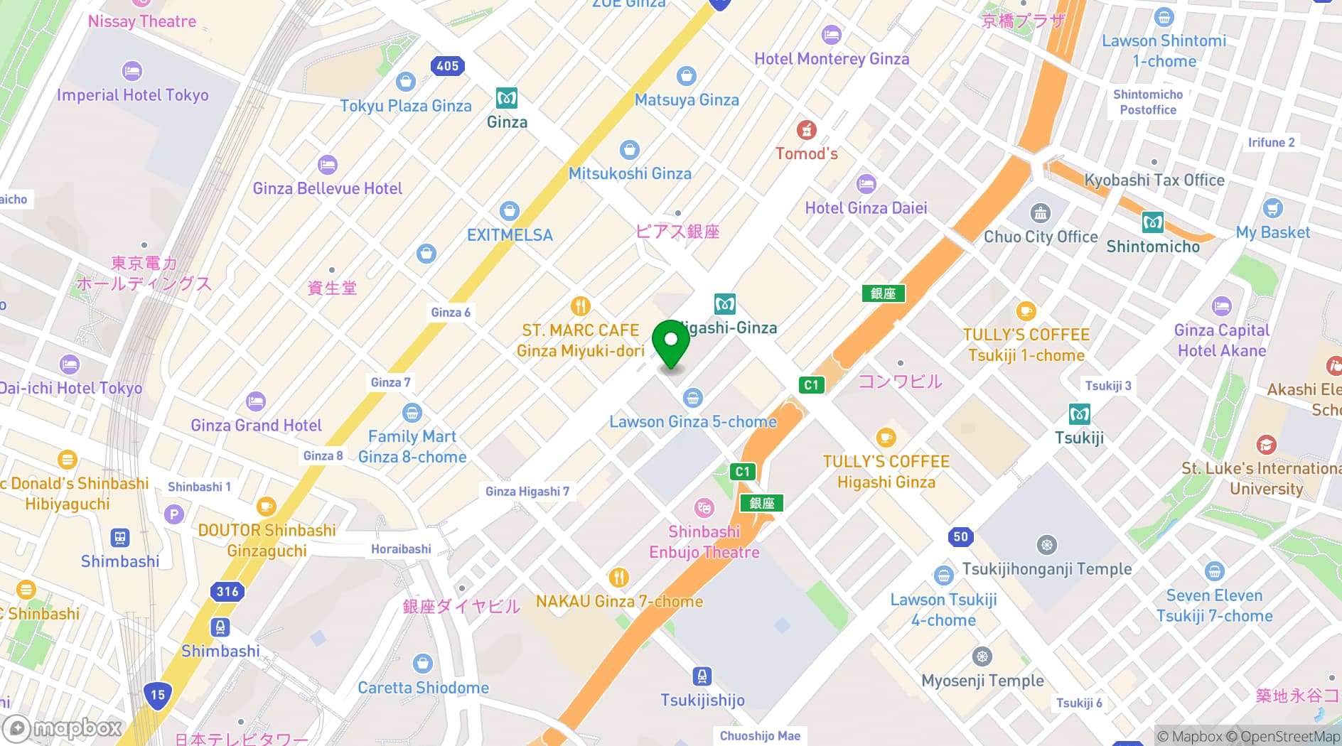 Map showing Wald Haus