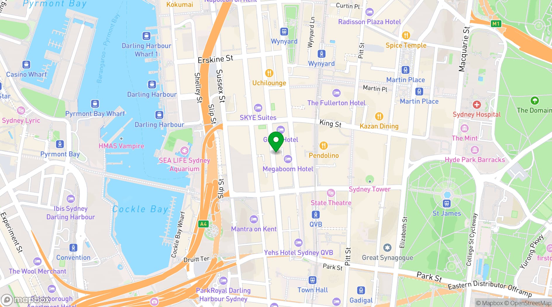 Map showing Swillhouse