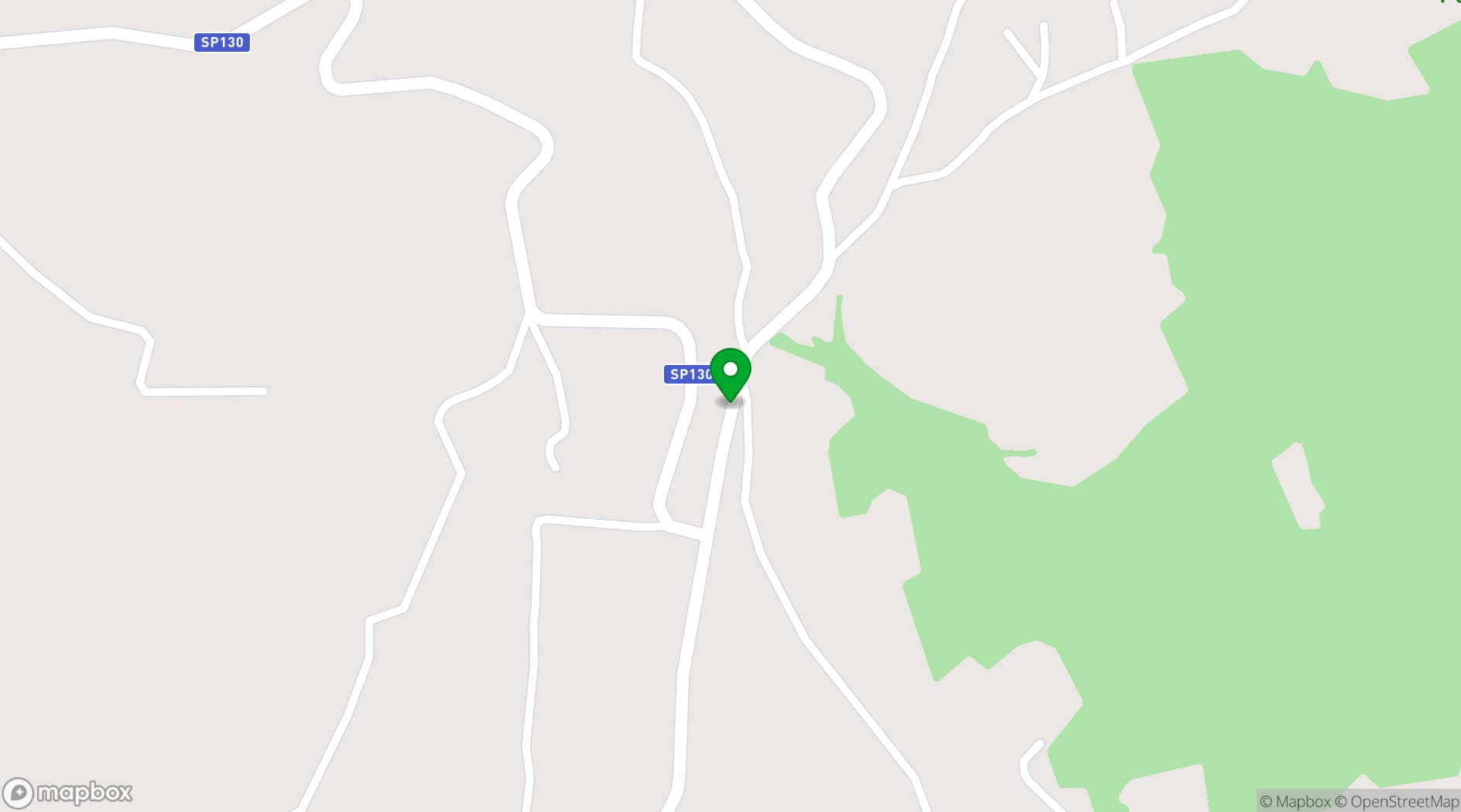 Map showing Borgobianco Resort & Spa