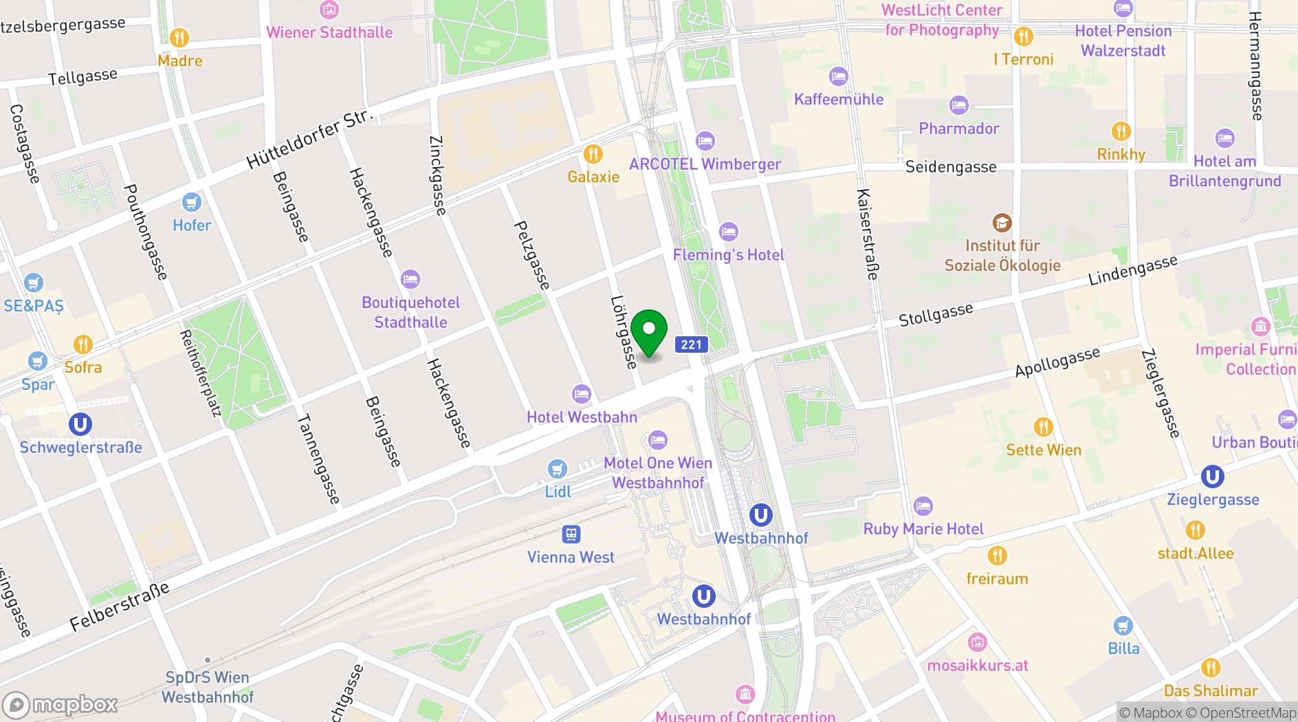 Map showing ALL - Accor Live Limitless