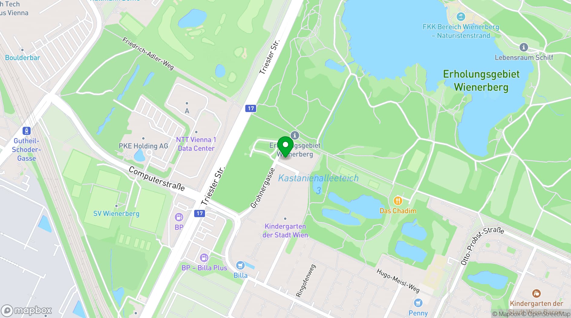 Map showing Arion CityHotel