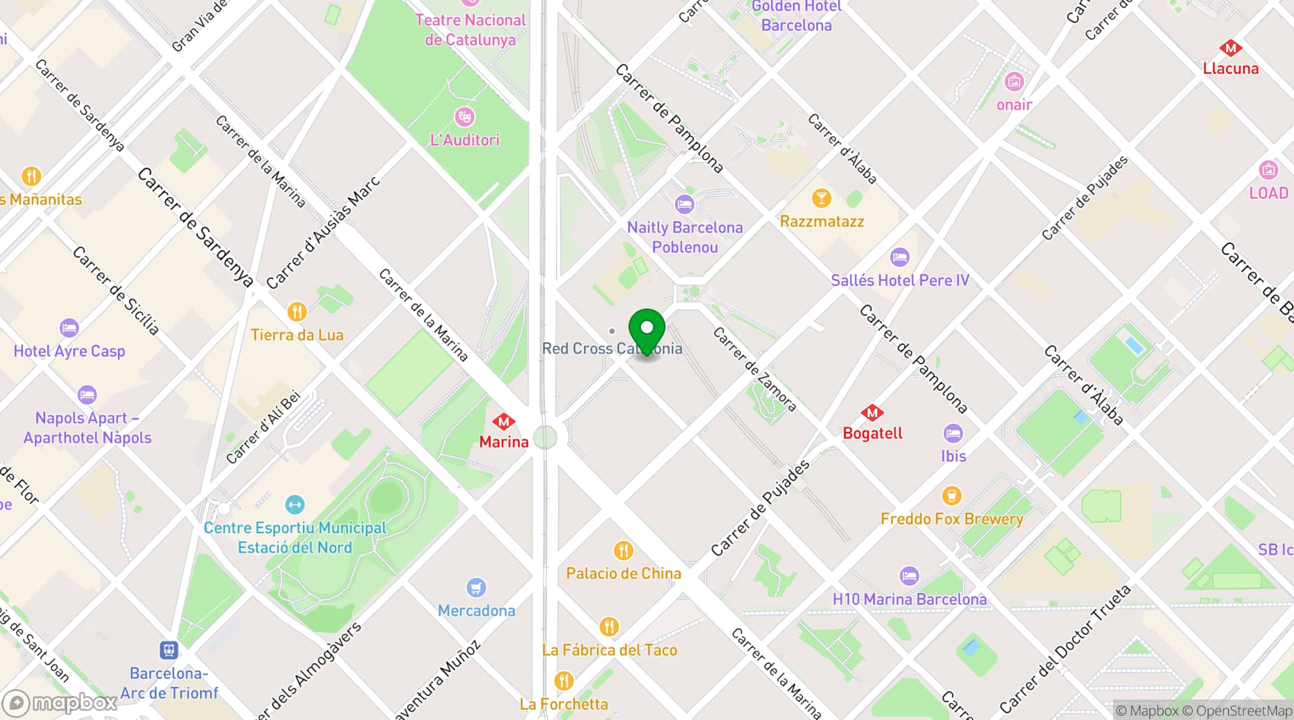 Map showing LoftStories