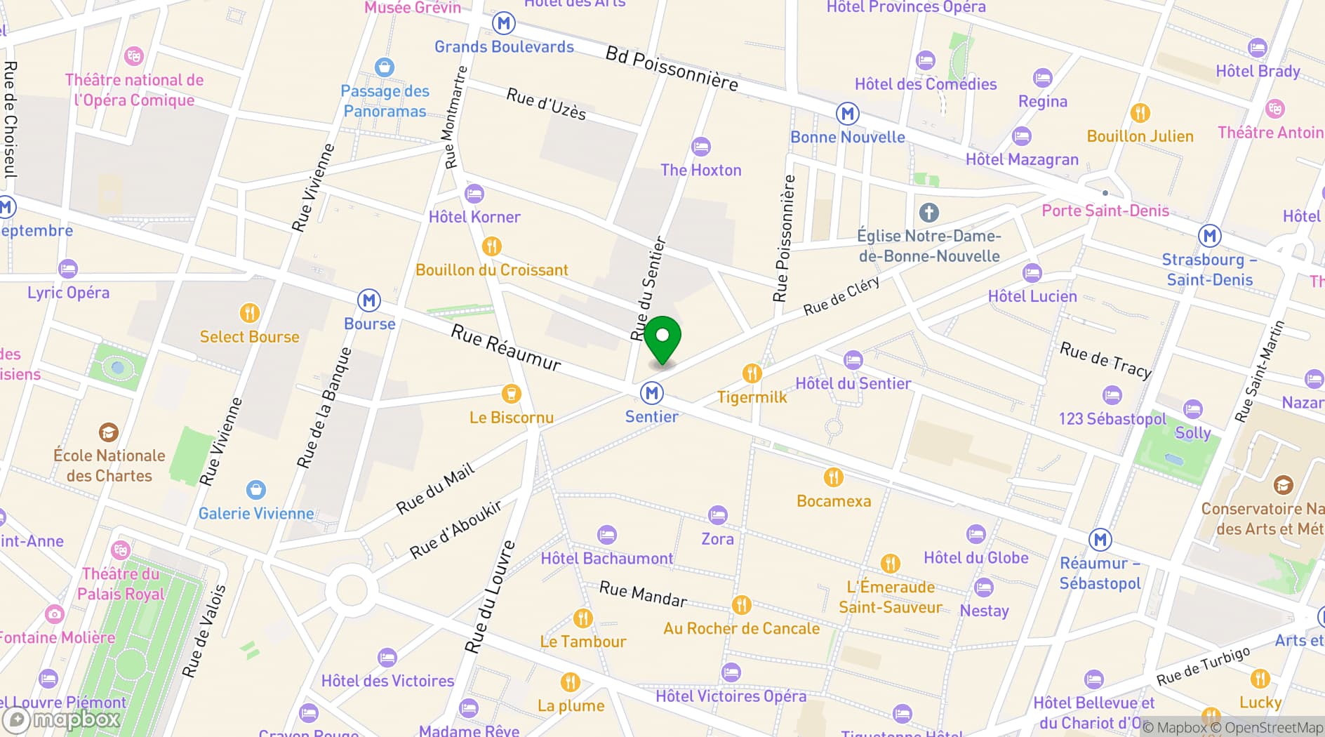 Map showing Formeret