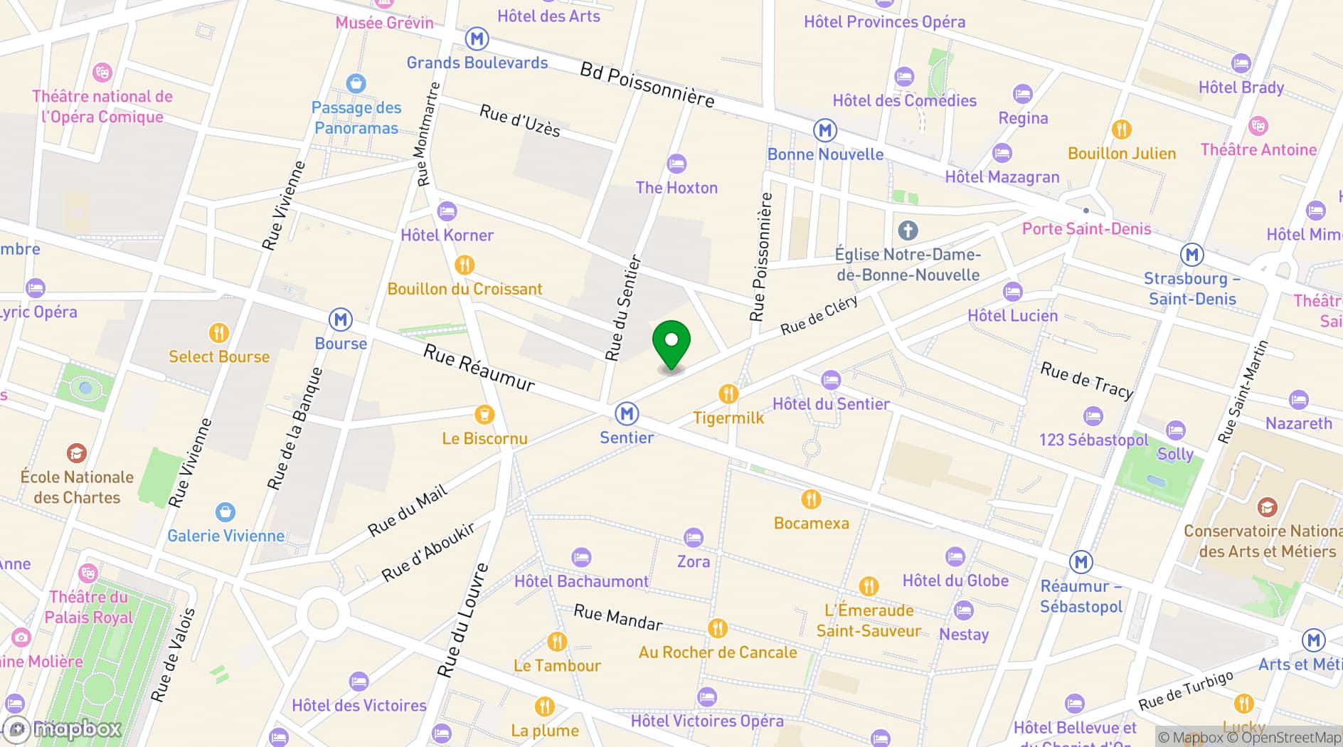 Map showing Morning Clery
