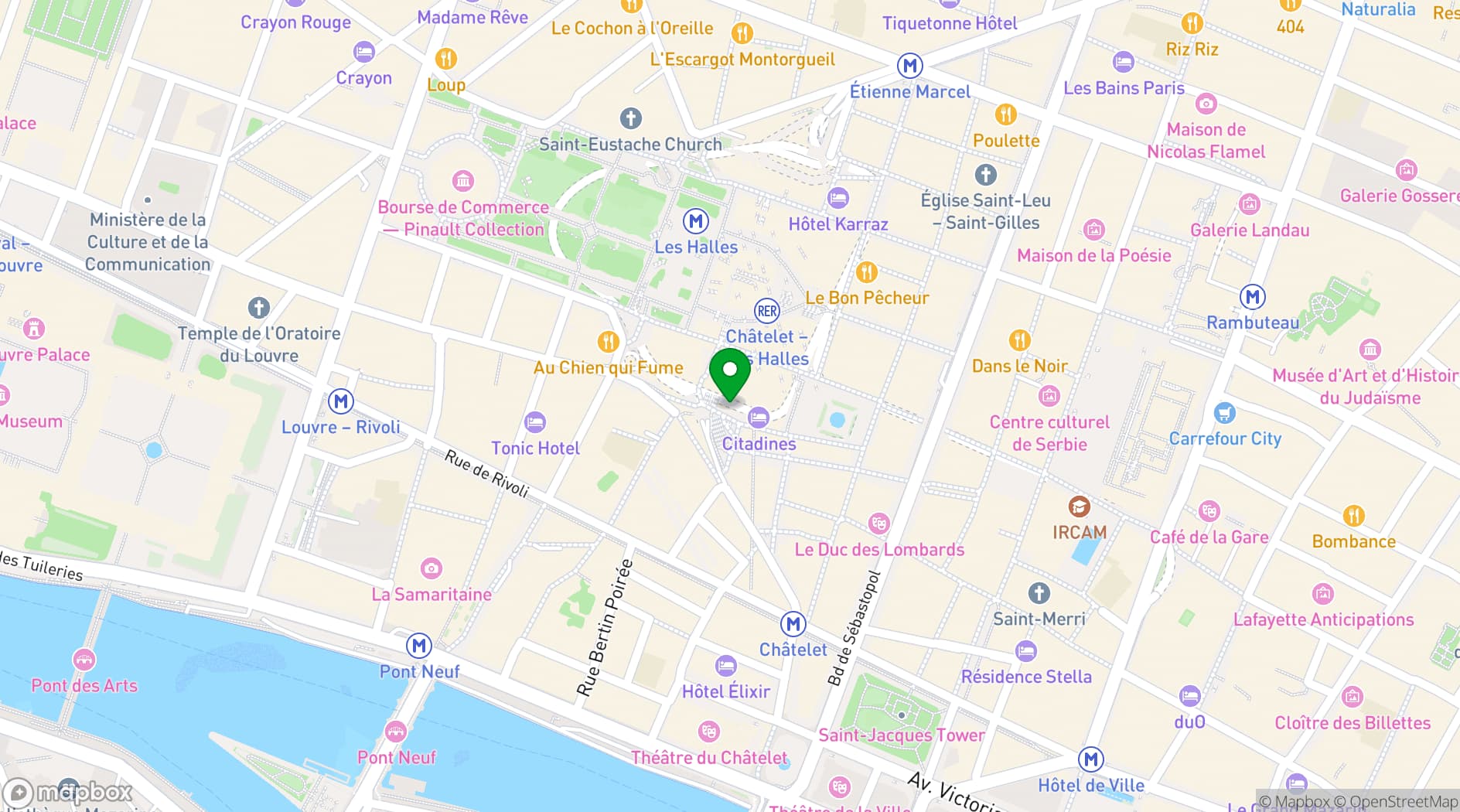 Map showing ALL - Accor Live Limitless