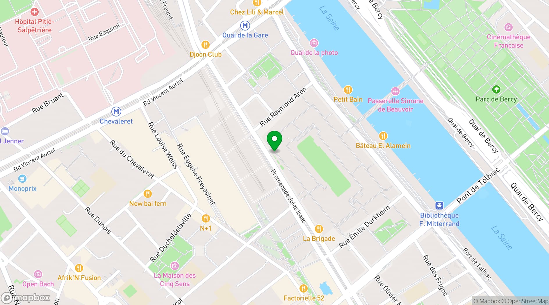 Map showing Ephemera