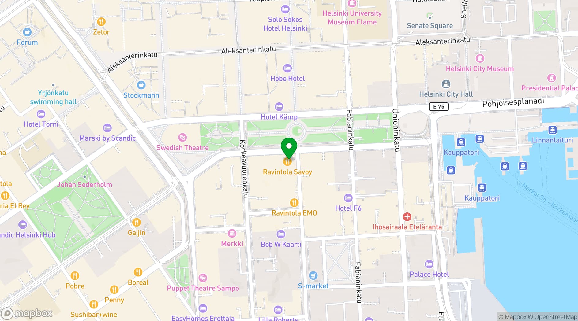 Map showing Savoy