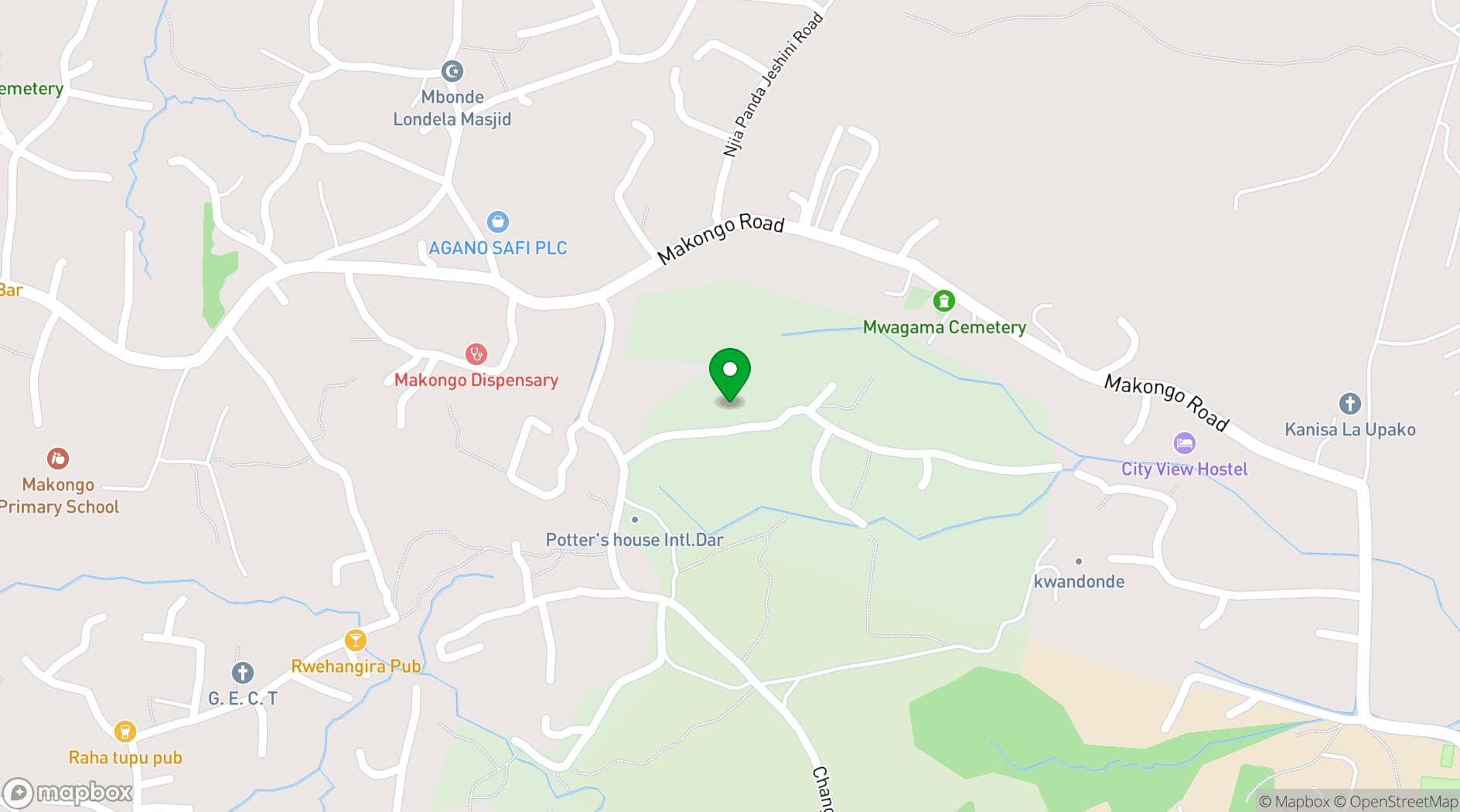 Map showing Lifelights Hotel Academica