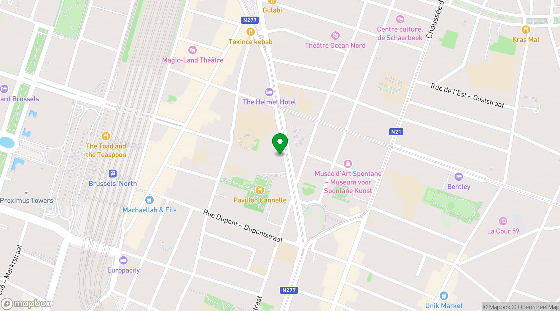 Map showing Area 42