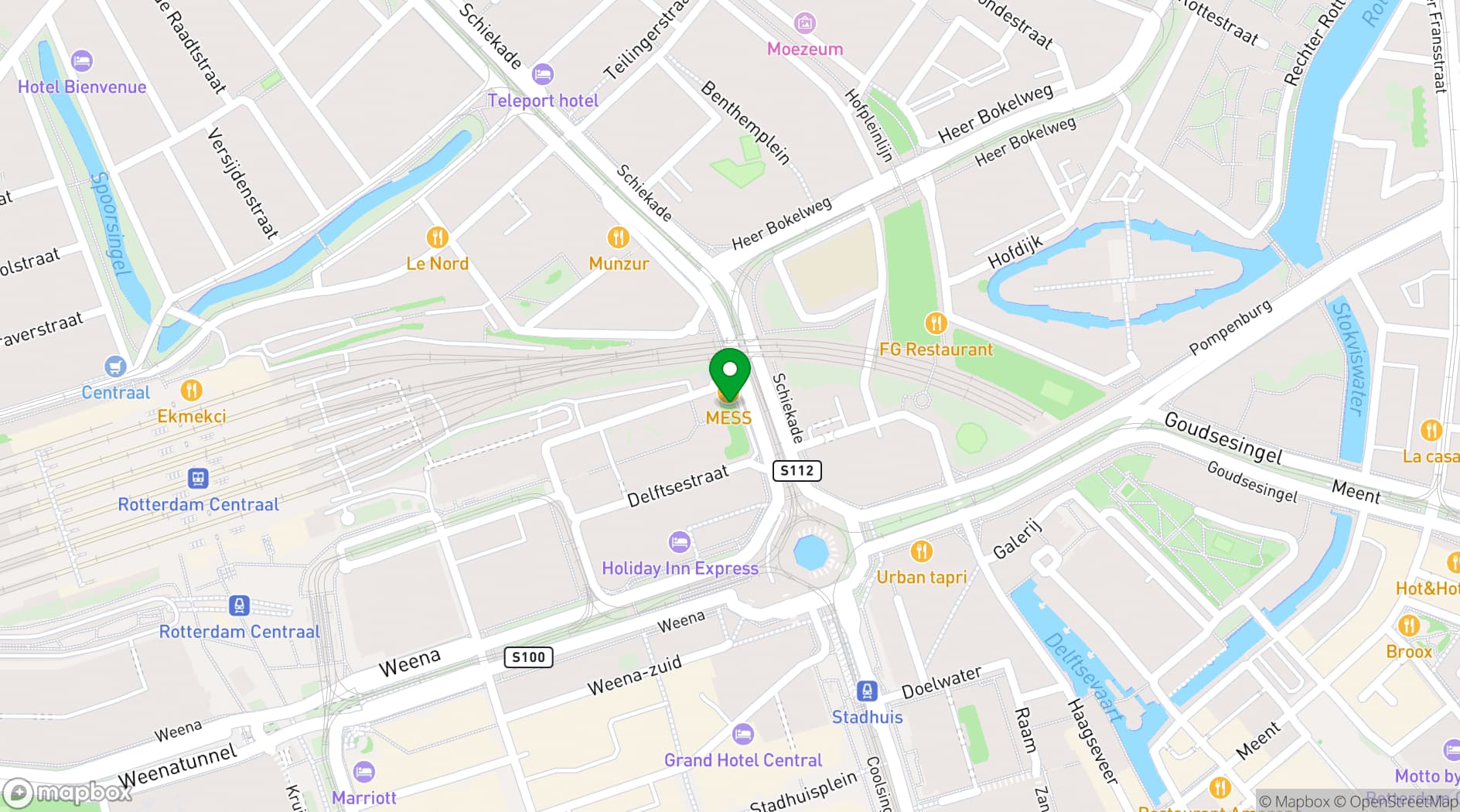 Map showing FlexLabs | The Block