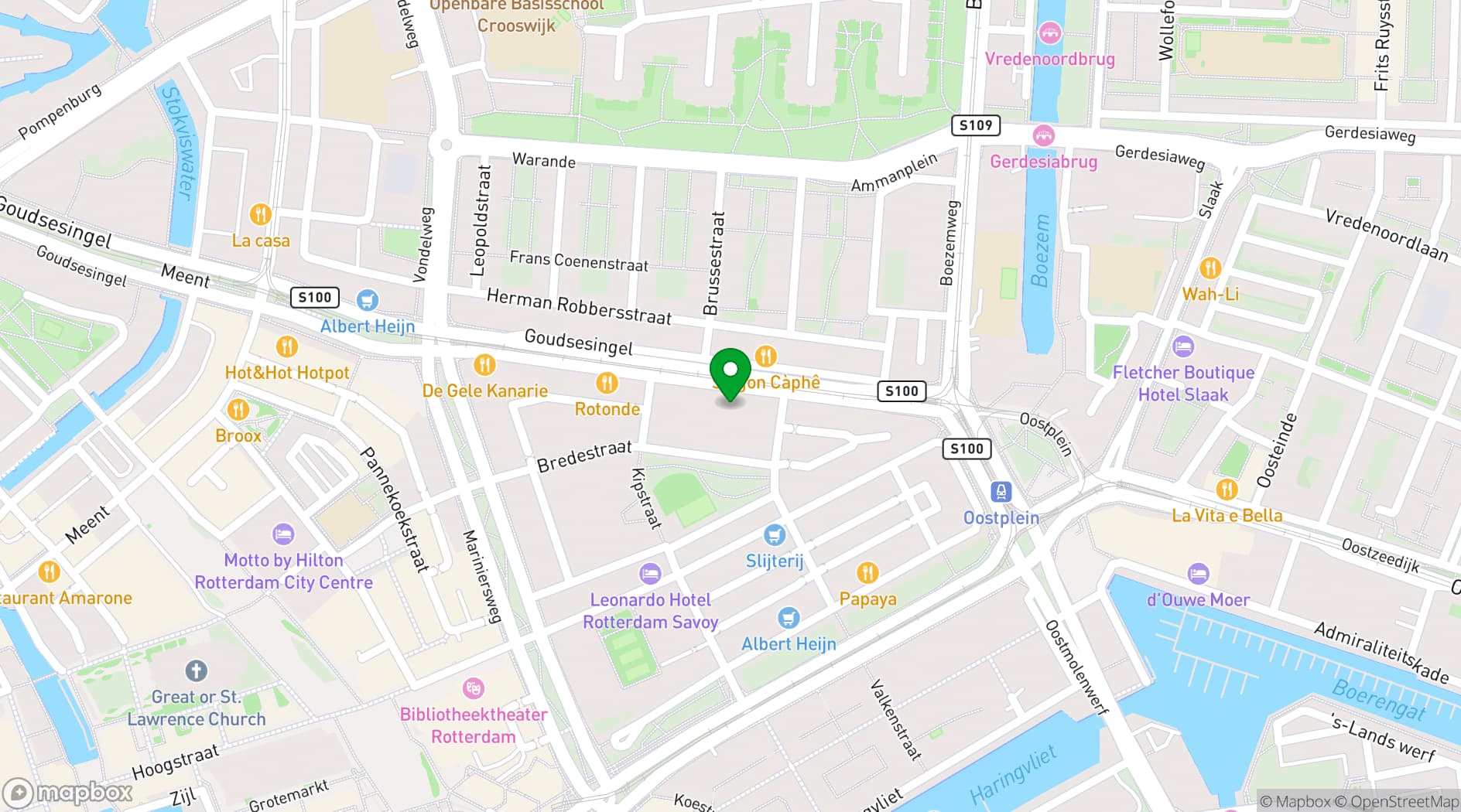 Map showing Het Industriegebouw