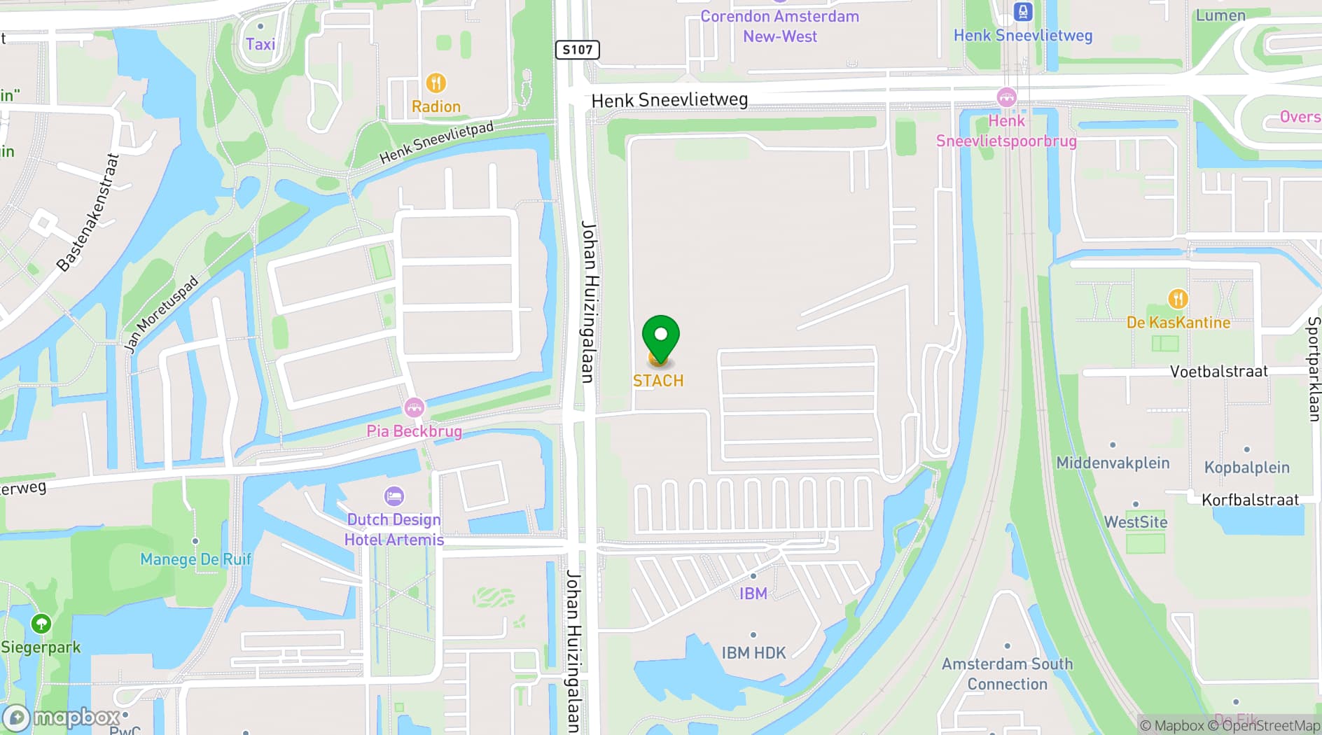 Map showing Bar Bistro Bureau