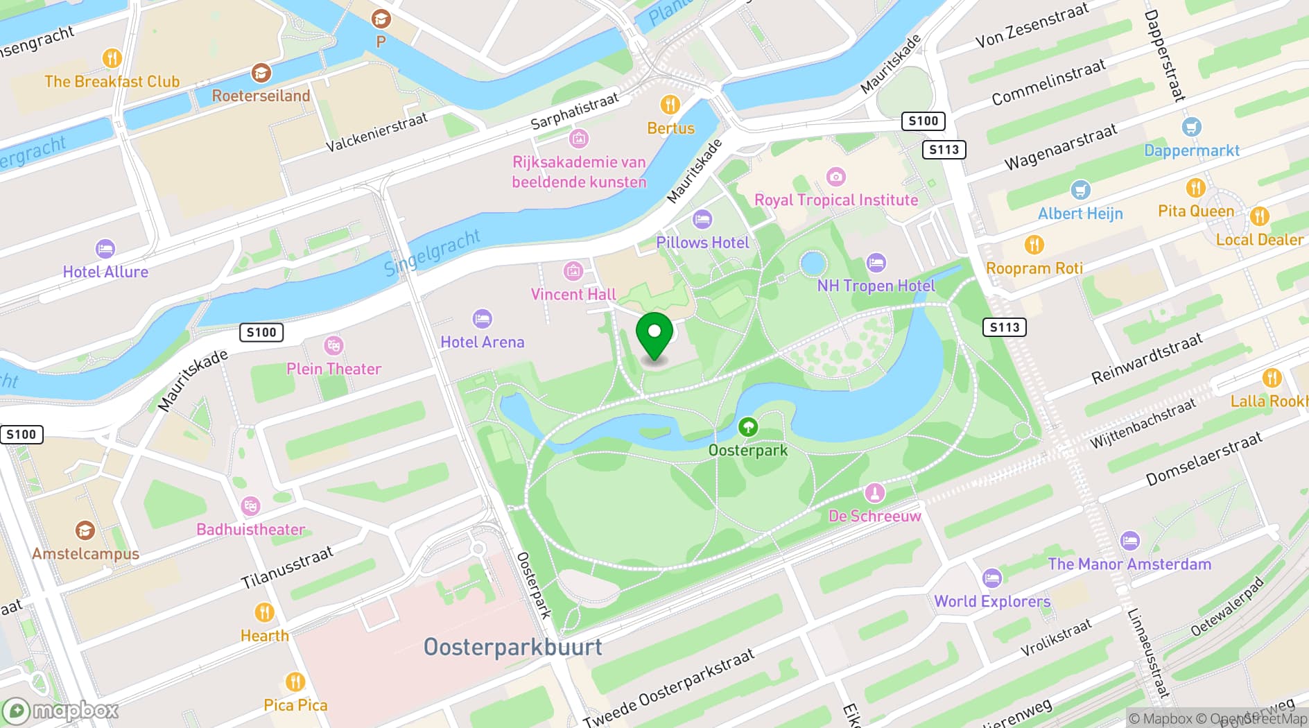 Map showing Generator