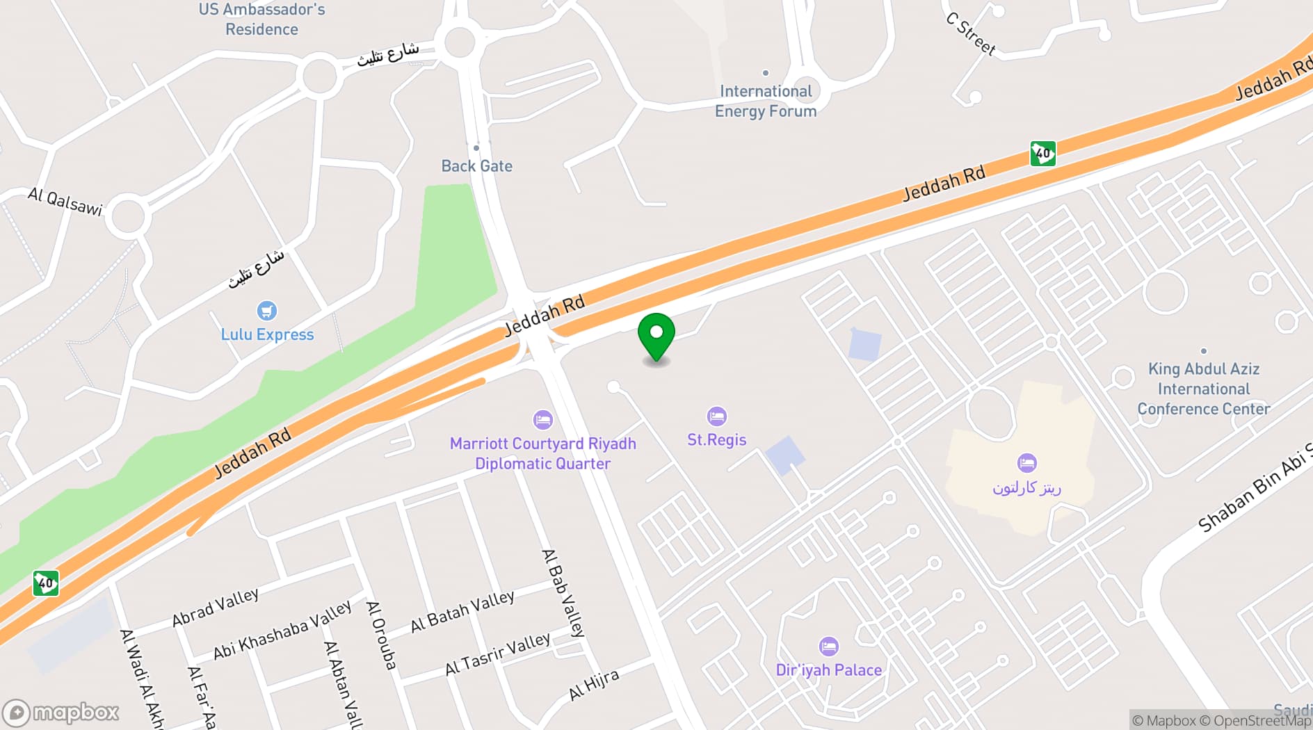 Map showing Scott's