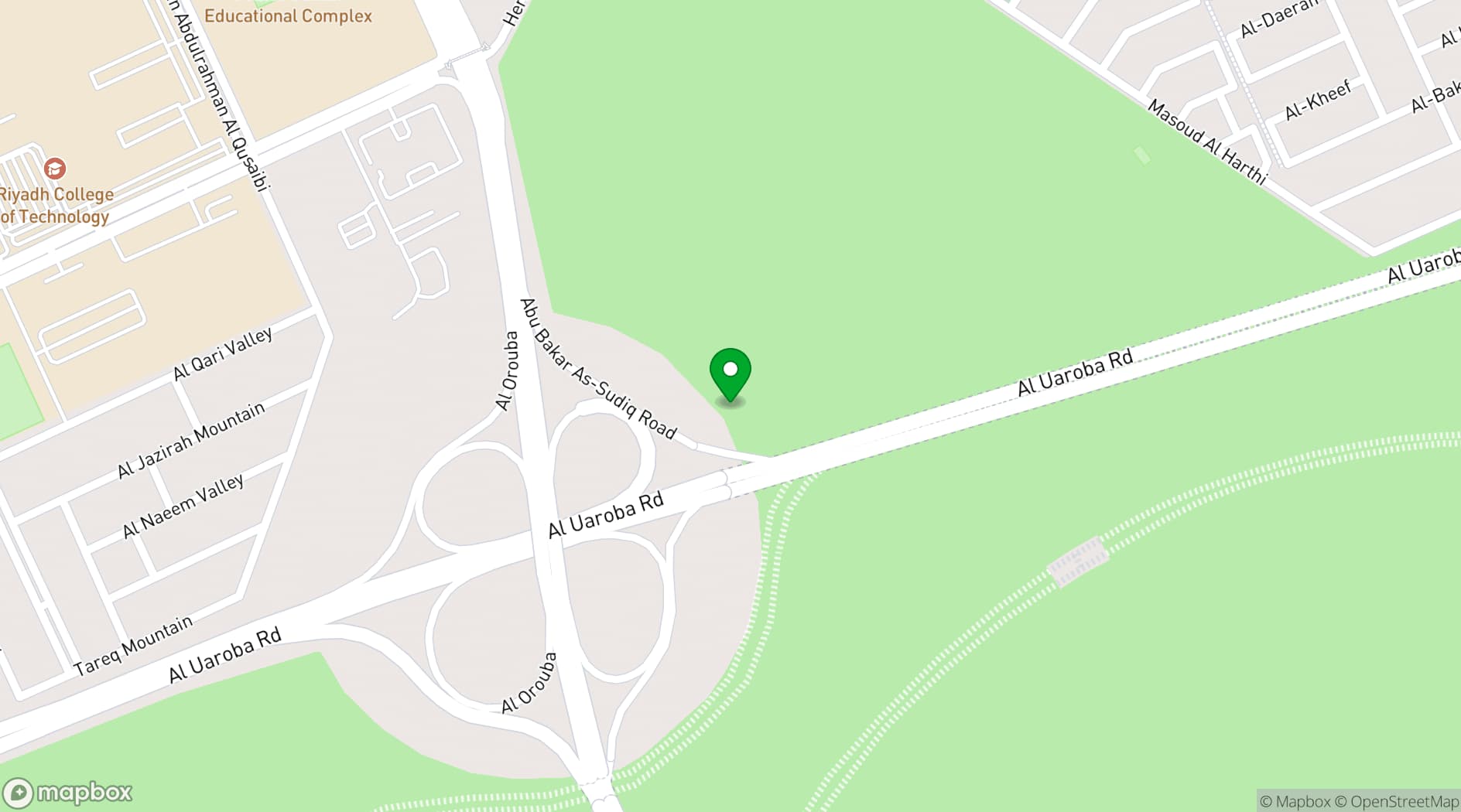 Map showing Four Points by Sheraton Riyadh Khaldia