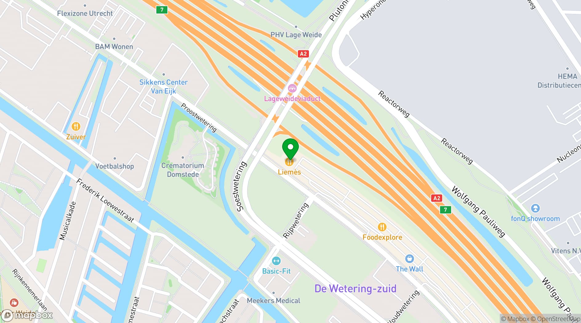 Map showing LIEMÈS